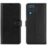 Mobigear Classic Housse Samsung Galaxy A12 Etui Porte-Monnaie - Noir