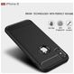 Mobigear Brushed Slim Coque iPhone XS Coque arrière en TPU Souple - Rouge