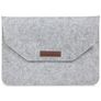 Mobigear Envelope Pochette Ordinateur portable en Feutre (max 25 cm x 37 cm) Housse ordinateur - Gris