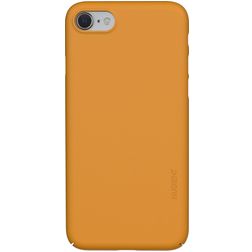 Nudient Thin Precise Coque iPhone SE (2020) Coque arrière Rigide - Saffron Yellow