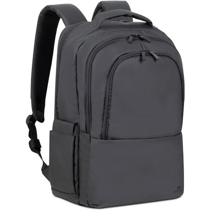 Rivacase Tegel Coated Sac à dos Ordinateur portable Sacoche ordinateur - Noir