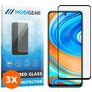 Mobigear Premium Xiaomi Redmi Note 9 Pro Verre trempé Protection d'écran - Compatible Coque - Noir (Lot de 3)
