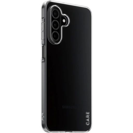 CARE by PanzerGlass Fashionable Coque Transparente Samsung Galaxy A17 Coque arrière en Silicone - Transparent