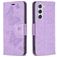 Mobigear Butterfly Housse Samsung Galaxy S23 Etui Porte-Monnaie - Violet