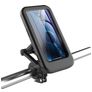 Mobigear Bike Console Support Vélo Guidon Coque Universel - 193 x 99.2 x 25 mm - Noir