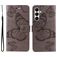 Mobigear Butterfly Housse Samsung Galaxy A26 Etui Porte-Monnaie - Gris