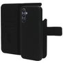 Mobiparts Housse Samsung Galaxy A15 Etui avec Coque Détachable en Cuir Véritable Porte-Monnaie - Noir
