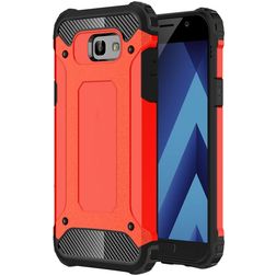 Mobigear Outdoor Samsung Galaxy A5 (2017) Plastique rigide Coque arrière Antichoc - Rouge