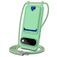Mobigear Lanyard Card Google Pixel 11 Pro Coque avec cordon en Silicone et Porte-Cartes - Vert