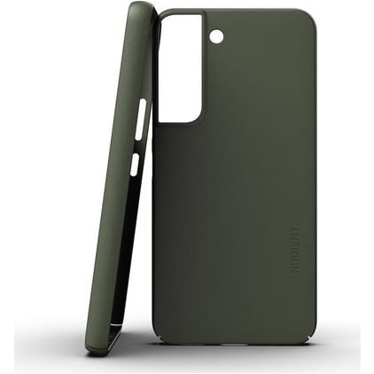 Nudient Thin Precise Coque Samsung Galaxy S22 Coque arrière Rigide - Pine Green