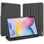 Dux Ducis Domo Coque Samsung Galaxy Tab S6 Lite Etui + Porte-crayon - Noir