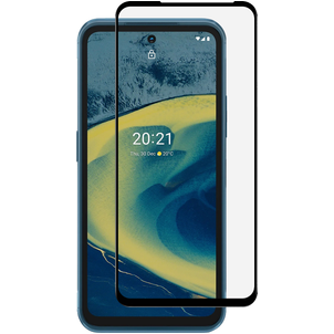 Mobigear Premium Nokia XR20 Verre trempé Protection d'écran - Compatible Coque - Noir