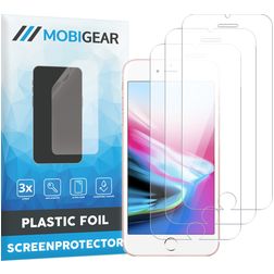 Mobigear iPhone 7 Plus Protection d'écran Film - Compatible Coque (Lot de 3)