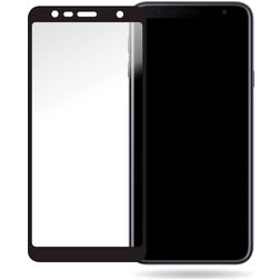 Mobilize Premium Samsung Galaxy J4 Plus Verre trempé Protection d'écran - Compatible Coque - Noir