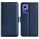 Mobigear Slim Magnet Realme GT Neo 3 Étui Portefeuille - Bleu foncé