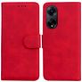Mobigear Wallet Housse OPPO A98 Etui Porte-Monnaie - Rouge