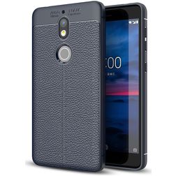 Mobigear Luxury Coque Nokia 7 Coque arrière en TPU Souple - Bleu