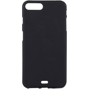 Mobigear Colors iPhone 8 Plus TPU souple Coque arrière - Noir
