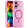 Mobigear Shockproof Coque iPhone 17 MagSafe Coque arrière Rigide - Rose