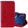 Mobigear Roses Housse iPhone XR Etui Porte-Monnaie - Rouge
