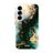 MIO Coque Samsung Galaxy S25 MagSafe Coque arrière Rigide - Green Marble