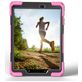 Mobigear SureGrip XGuard Coque Samsung Galaxy Tab S3 9.7 Coque Arrière Rigide Antichoc + Support Amovible - Rose