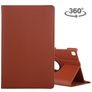 Mobigear DuoStand Coque Samsung Galaxy Tab A7 (2020) Etui Rotatif - Marron
