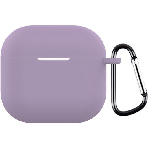Mobigear Colors Coque Apple AirPods 4 Coque en Silicone Souple - Violet