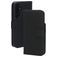Mobiparts Housse Samsung Galaxy A35 Etui en Cuir Véritable Porte-Monnaie - Noir
