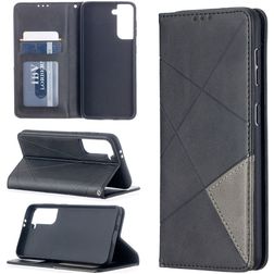 Mobigear Rhombus Slim Housse Samsung Galaxy S21 Etui - Noir