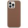 Mobigear Colors Coque iPhone 14 Pro Max Coque arrière en TPU Souple - Marron
