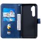 Mobigear Zipper Housse Xiaomi Mi Note 10 Lite Etui Porte-Monnaie - Bleu