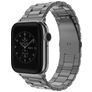 Mobigear Antwerp Bracelet Acier Apple Watch Fermeture boucle déployante - 42/41/40/38 mm - Gris