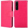Mobigear Wallet Housse Sony Xperia 1 IV Etui Porte-Monnaie - Rouge