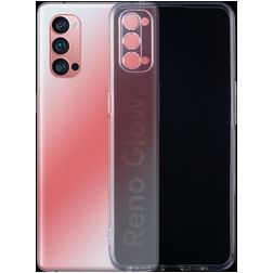 Mobigear Ultra Thin Coque Transparente OPPO Reno 4 Pro 5G Coque arrière en TPU Souple Extra-fin - Transparent