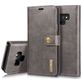 Mobigear Snap Button Housse Samsung Galaxy Note 9 Etui avec Coque Détachable Porte-Monnaie - Noir