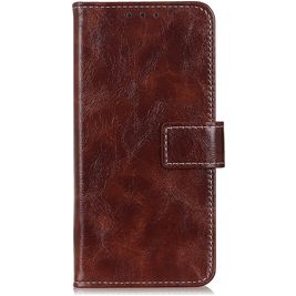 Mobigear Basic Housse Huawei P40 Pro Plus Etui Porte-Monnaie - Marron
