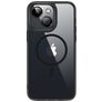 Valenta Trend Coque iPhone 13 MagSafe Coque arrière Rigide - Transparent / Noir