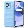 Mobigear Bumpy Coque Realme C35 Coque arrière en TPU Souple - Bleu