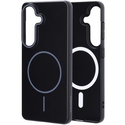 Mobiparts Slim Line Coque Samsung Galaxy S26 MagSafe Coque arrière Rigide - Onyx Black