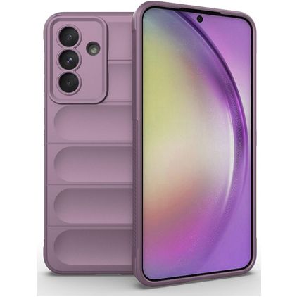 Mobigear Bumpy Coque Samsung Galaxy A56 Coque arrière en TPU Souple - Violet