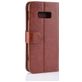 Mobigear Wallet Housse Samsung Galaxy S10e Etui Porte-Monnaie - Marron