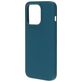 Mobiparts Coque iPhone 14 Pro Coque arrière en Silicone - Blueberry Blue