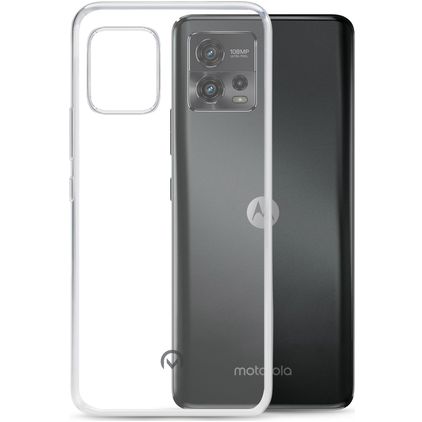 Mobilize Gelly Coque Transparente Motorola Moto G72 Coque arrière en TPU Souple - Transparent