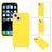 Mobigear Lanyard iPhone 14 Coque avec cordon en Silicone - Jaune