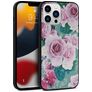 Mobigear Flowers Coque iPhone 14 Plus Coque arrière Rigide - Model 1