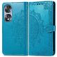 Mobigear Mandala Housse HONOR 70 Etui Porte-Monnaie - Bleu