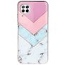 Mobigear Marble Coque Huawei P40 Lite Coque arrière en TPU Souple - Tricolore