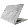 Mobigear Marble MacBook Pro 13 Pouces (2008-2012) Coque - Blanc / Gris - Model A1278
