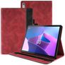 Mobigear Folio Coque Lenovo Tab P11 Pro Gen 2 Etui + Porte-crayon - Rouge